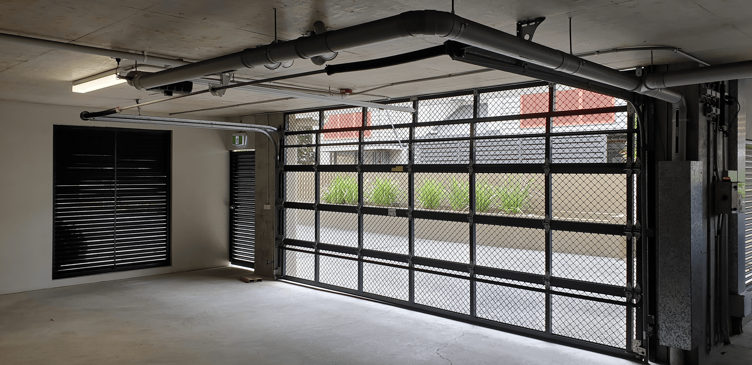 Repaired Sectional/Panel Lift Garage Door