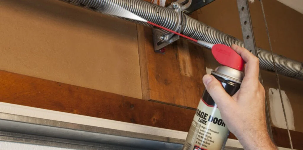 LUBRICATING YOUR GARAGE DOOR