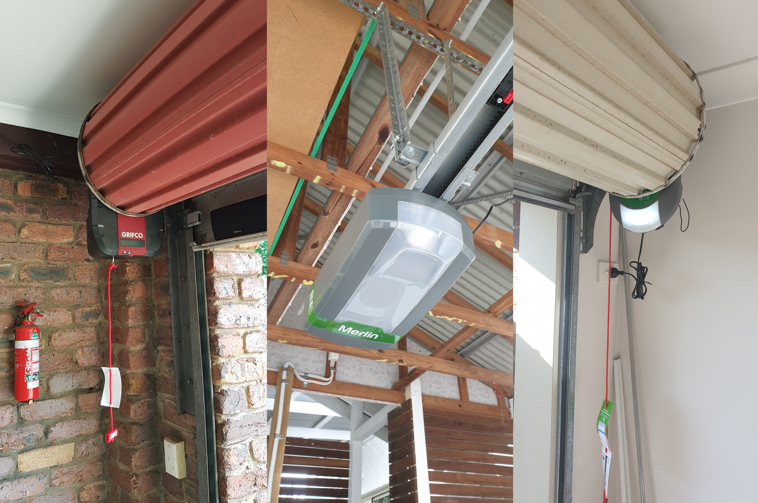 3 GARAGE DOOR OPENERS IMAGE
