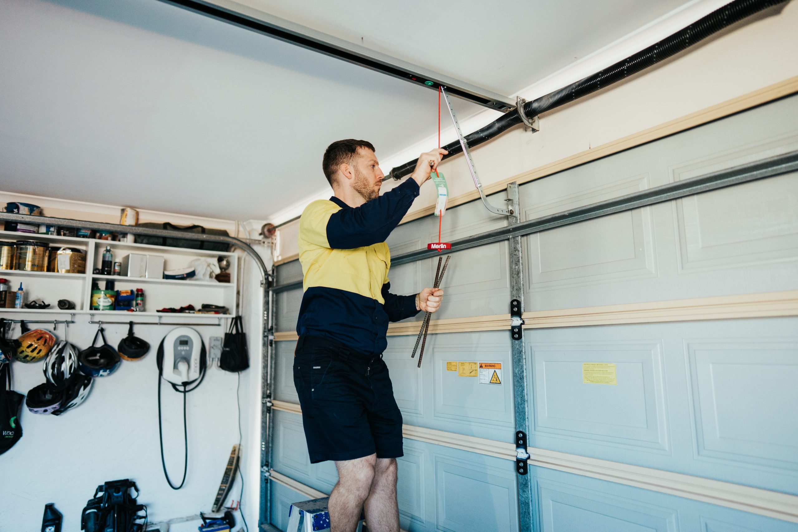 CALLUM LOTH OWNER OF LIGHTNING GARAGE DOOR SOLUTIONS