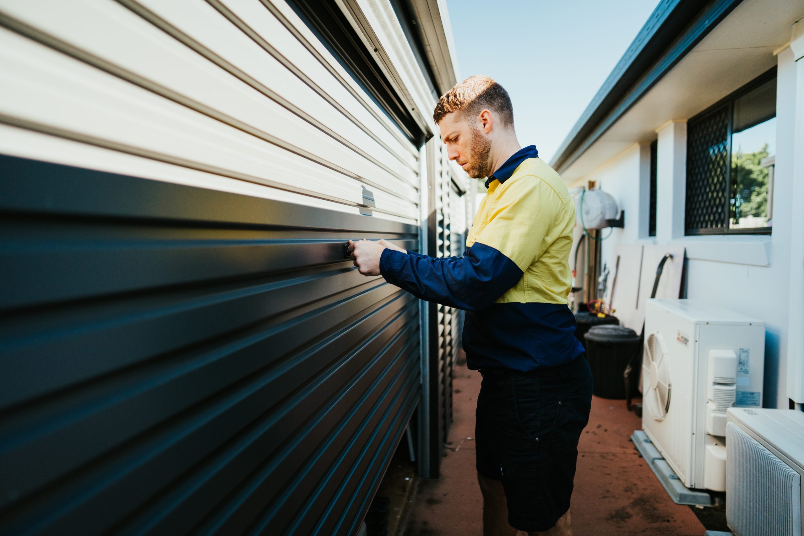 CALLUM LOTH OWNER OF LIGHTNING GARAGE DOOR SOLUTIONS