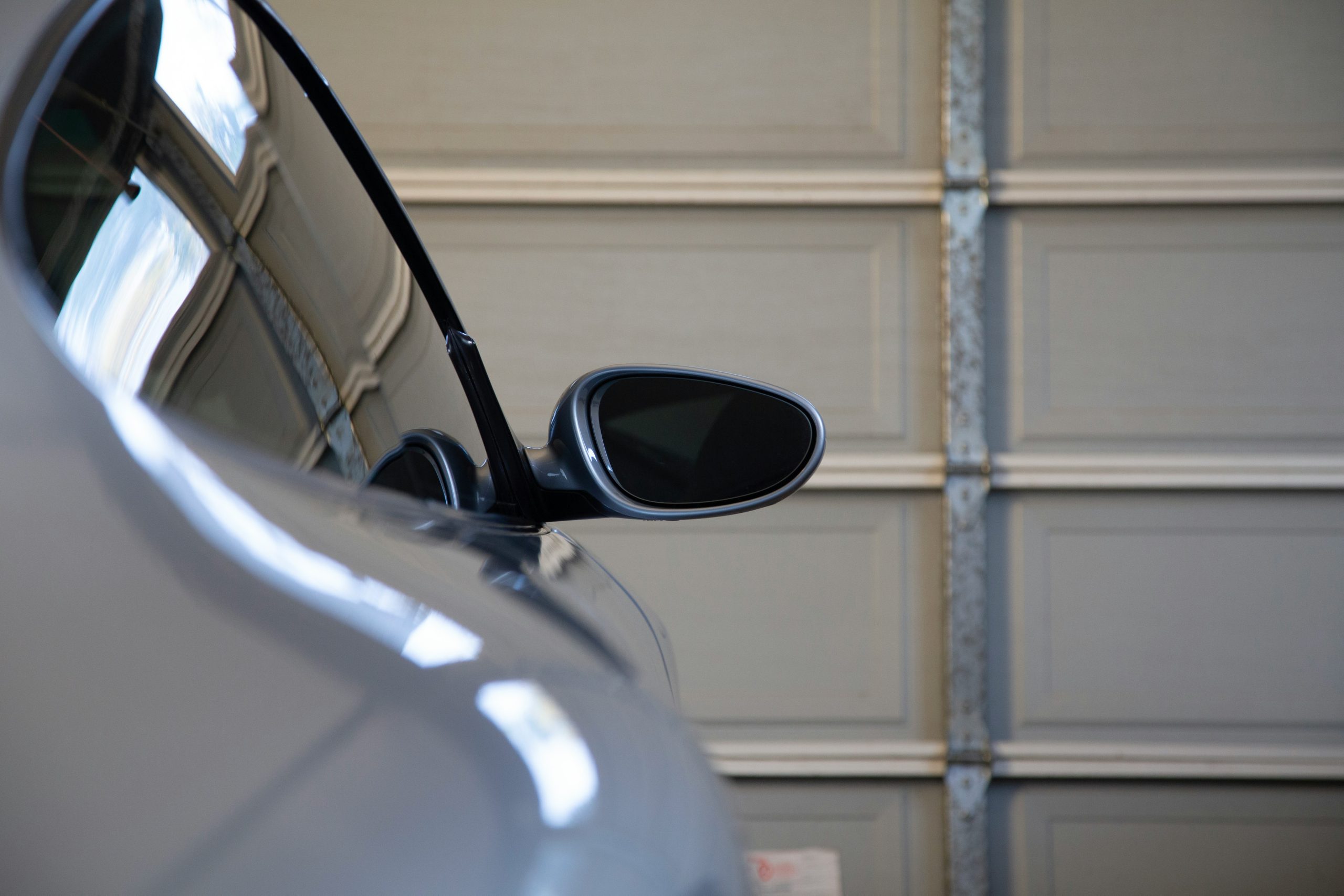 CAR IN GARAGE