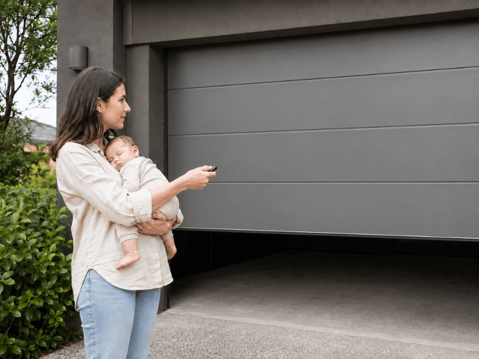 QUIET SECTIONAL DOOR OPERATION
